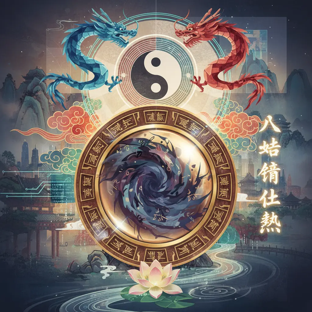 風水化煞 - 八卦鏡