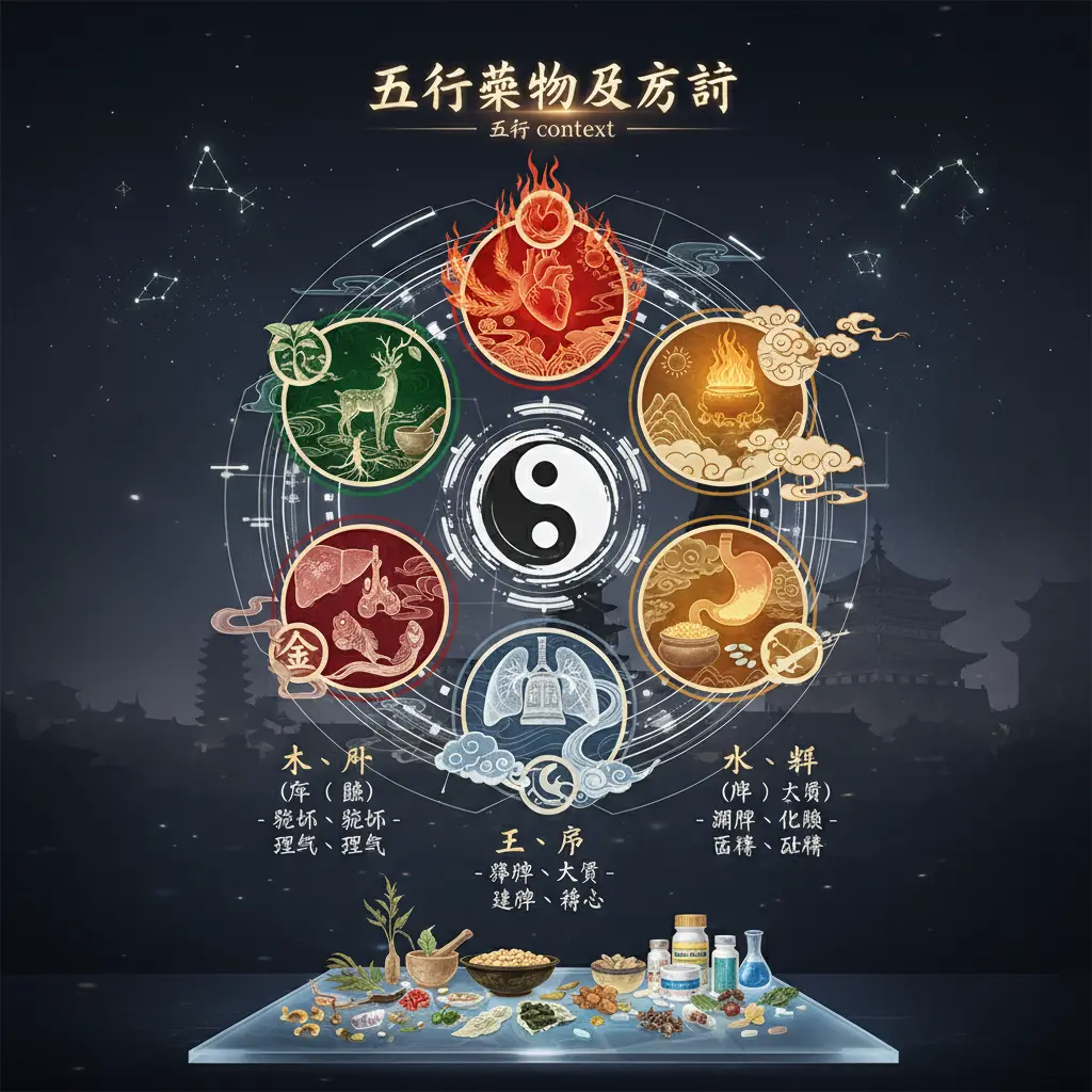 五行 - 五行藥物及方劑