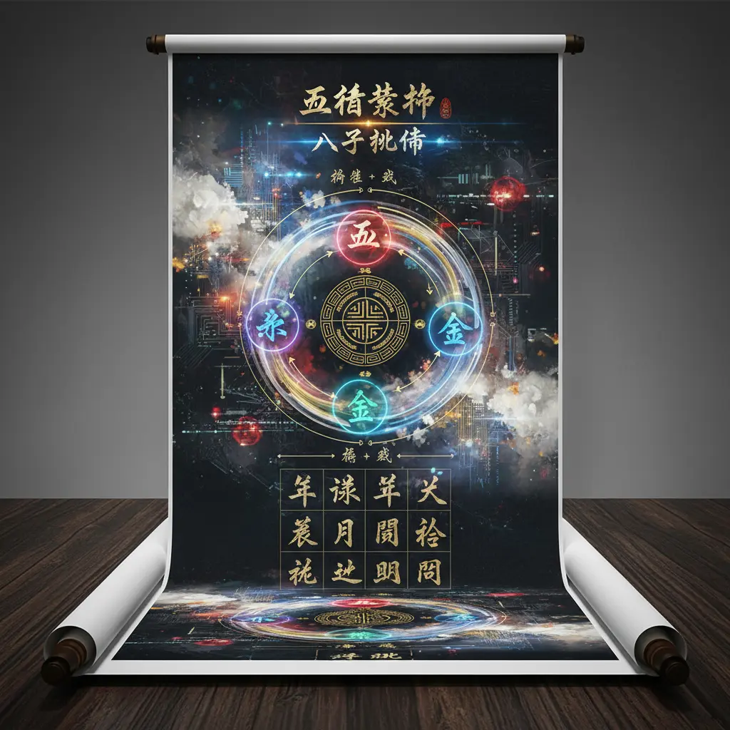 八字批命 - 五行結構