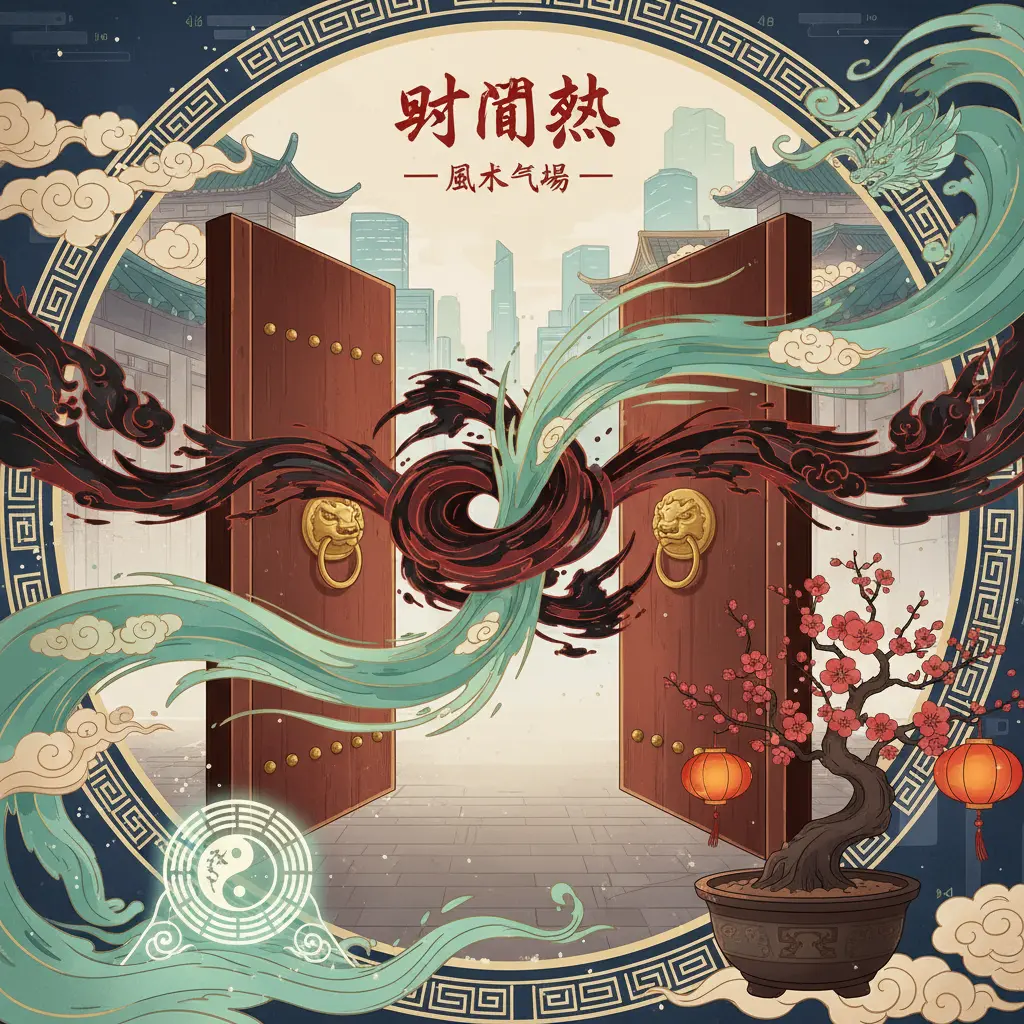 風水氣場 - 對門煞