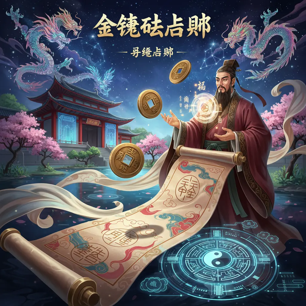 易經占卜 - 金錢卦占卜