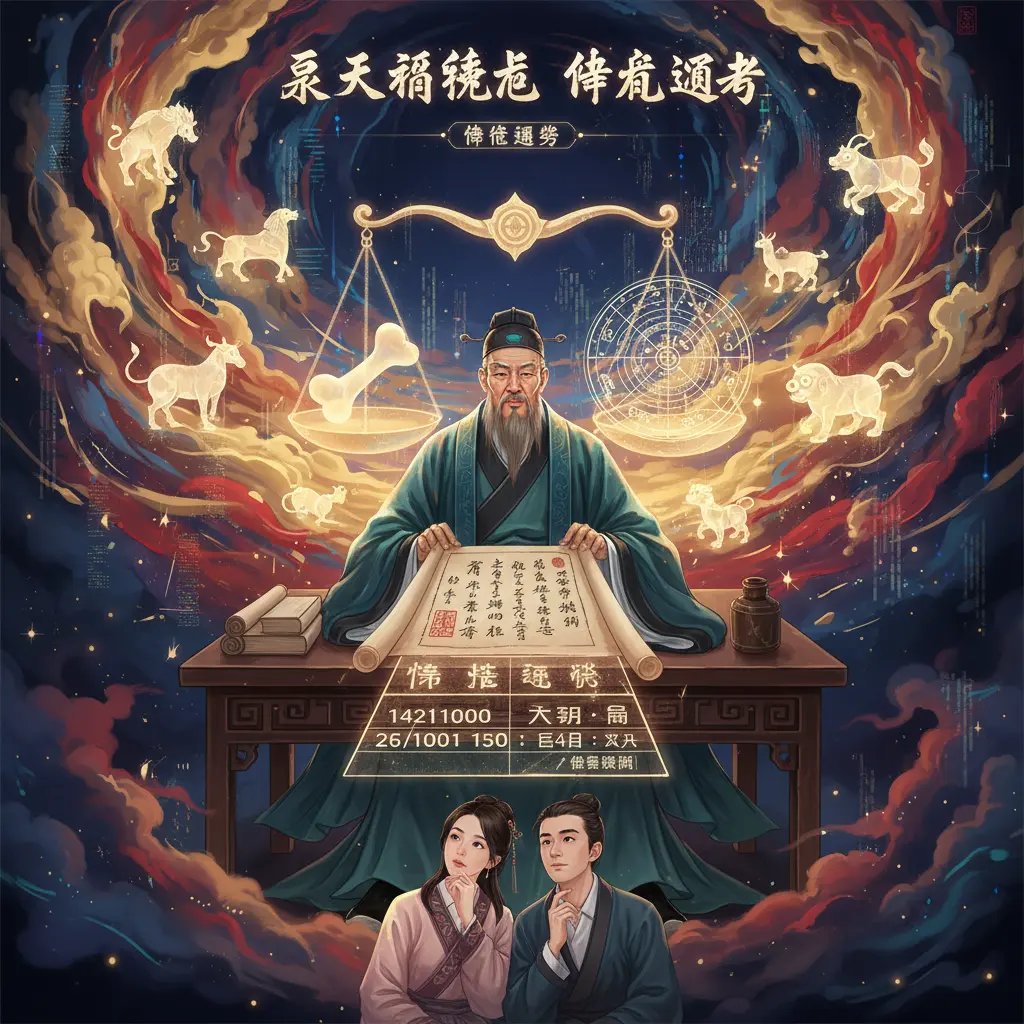 命格運勢 - 袁天罡稱骨
