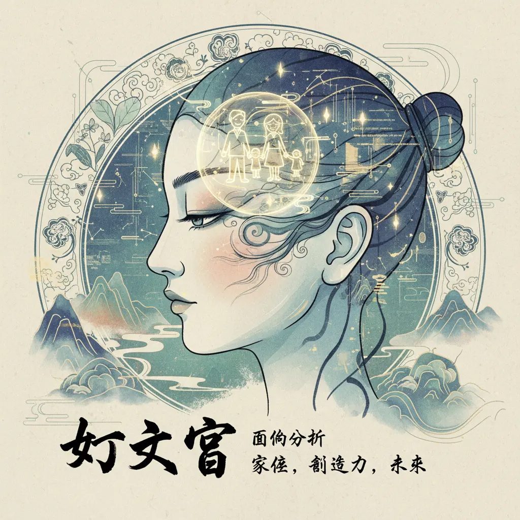 面相分析 - 子女宮