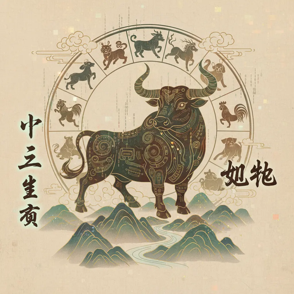 十二生肖 - 丑牛