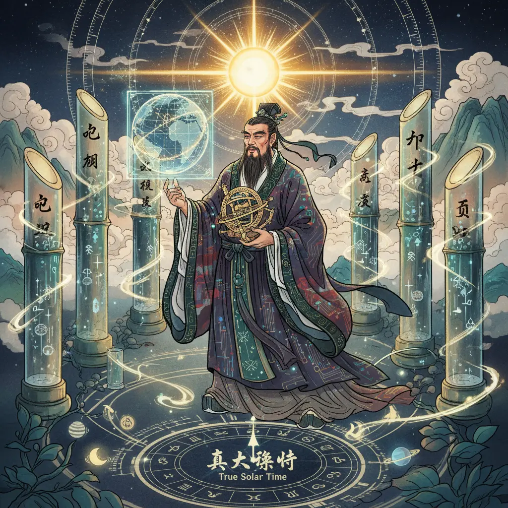 八字命理 - 真太陽時