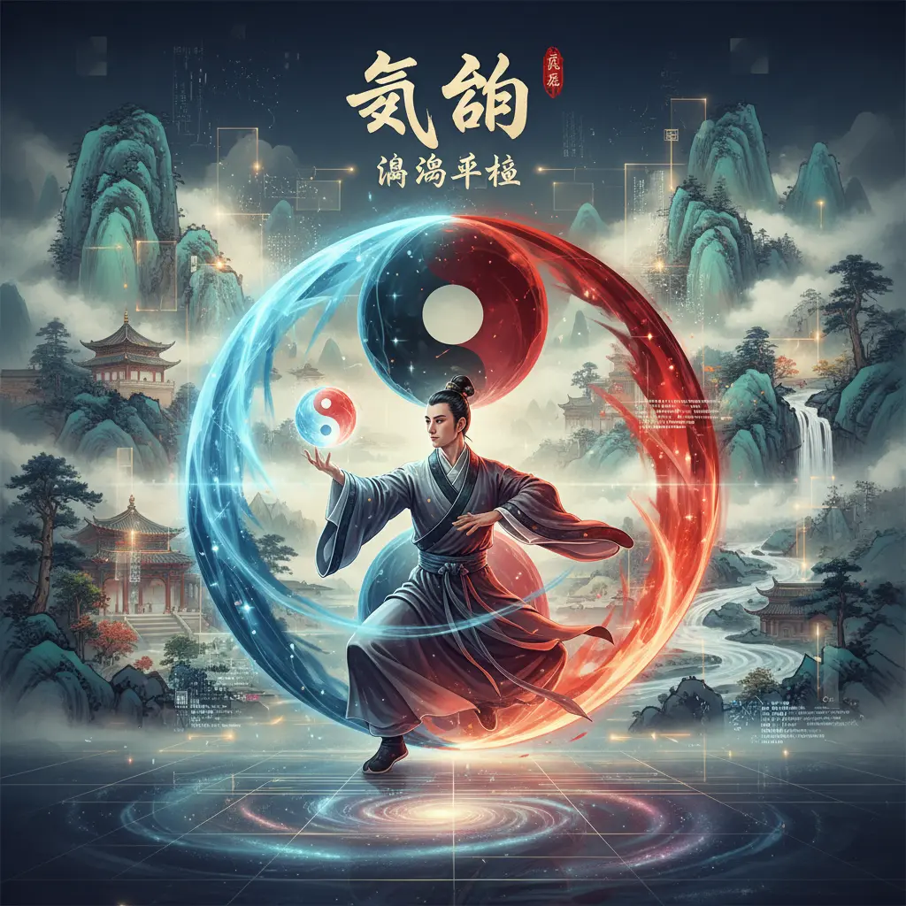 陰陽平衡 - 氣功