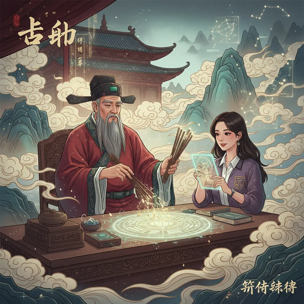 算命師傅 - 占卜