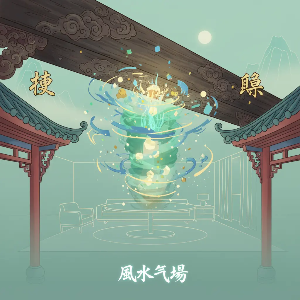 風水氣場 - 橫樑