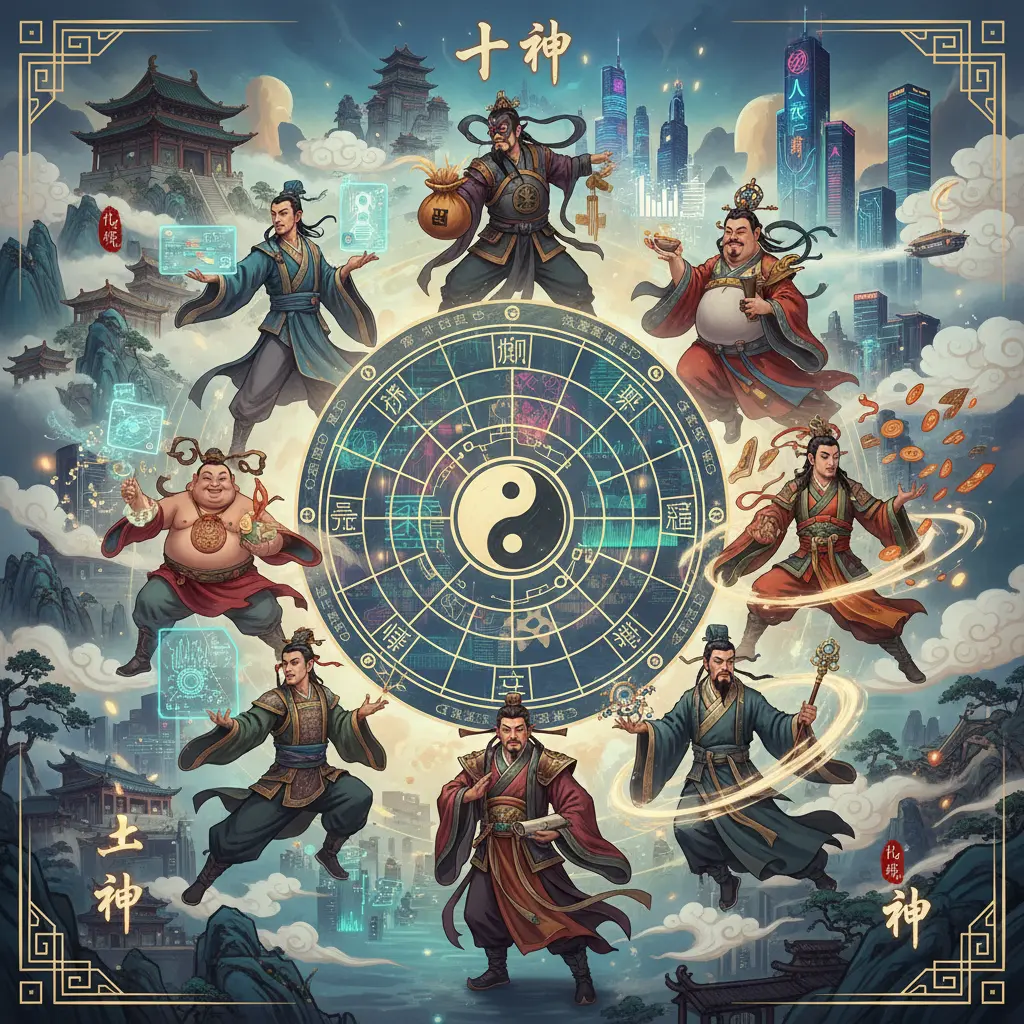 八字批命 - 十神