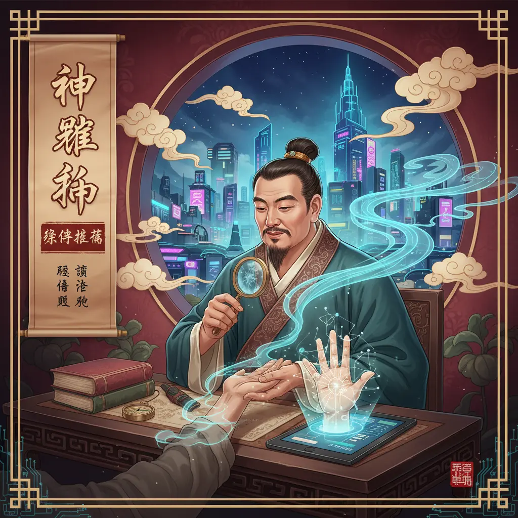 算命師傅推薦 - 手相學