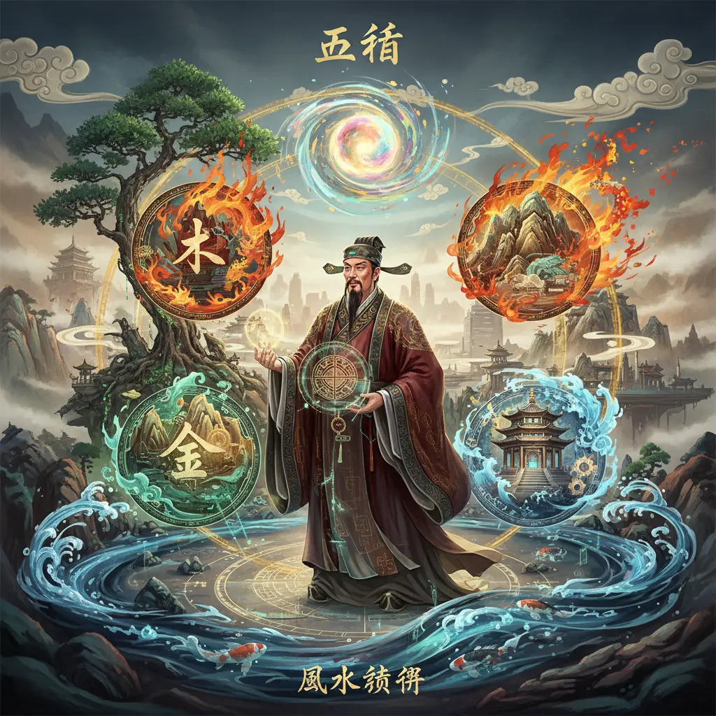 風水師傅 - 五行