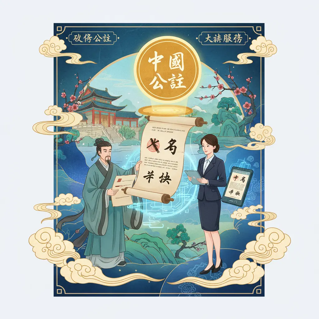 改名 - 中國公証