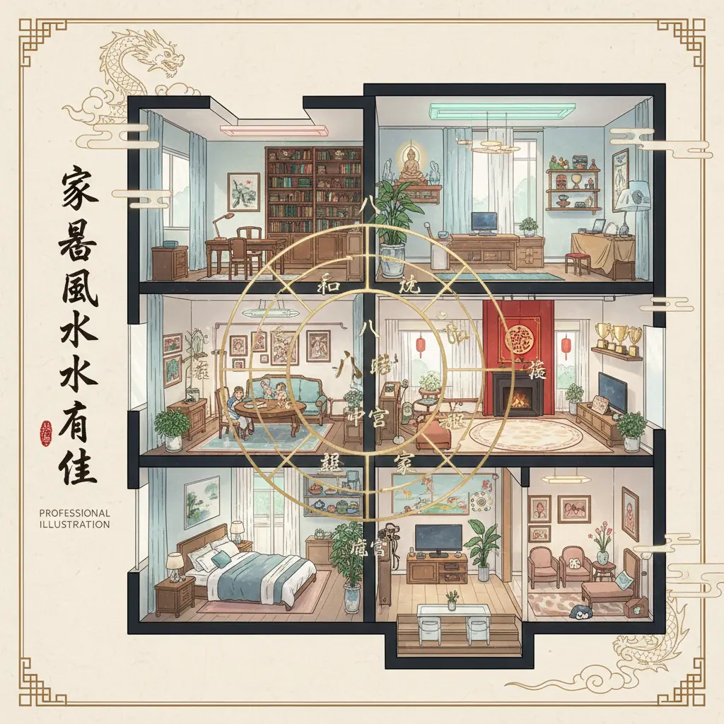 家居風水 - 風水方位